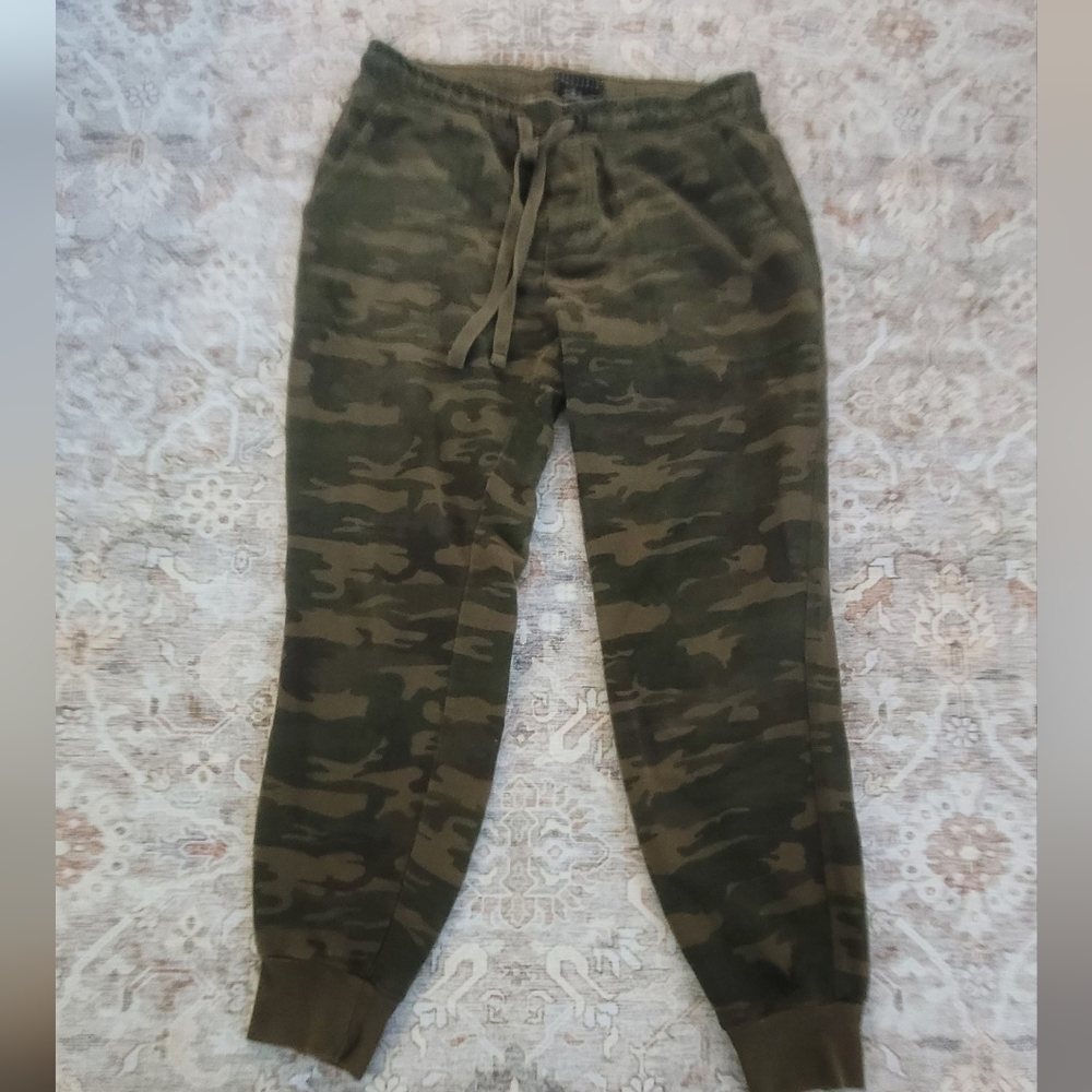 SANCTUARY Camouflage Jogger Pants M